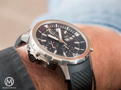 iwc aquatimer boesch limited edition|Monochrome Reviews the IWC Aquatimer Chronograph.